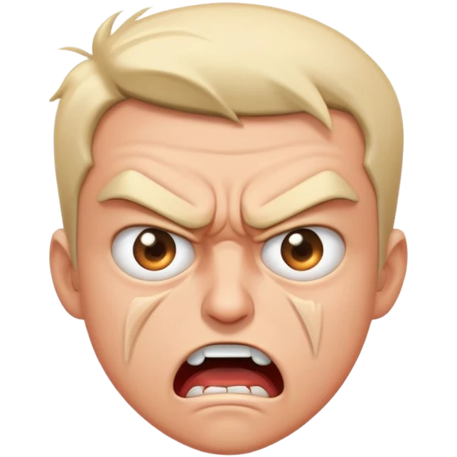 crashing out, angry, eye twitching  emoji