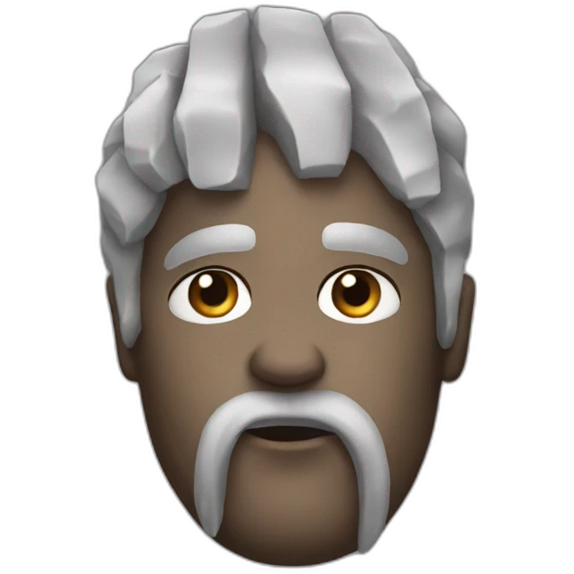 Rock emoji