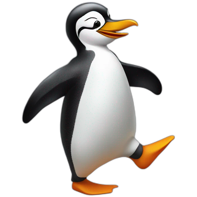 dancing pinguin emoji