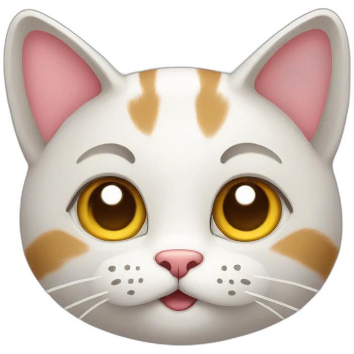 Cat that sends hearts emoji