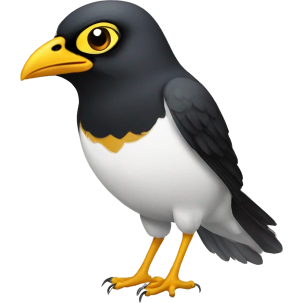 Myna bird emoji