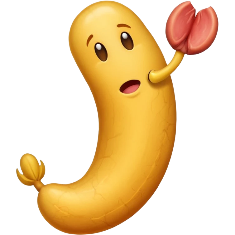 A large penis emoji