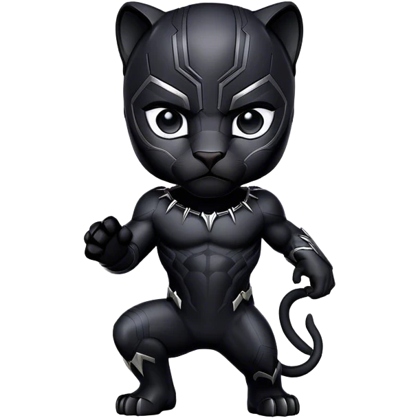Black panther  emoji