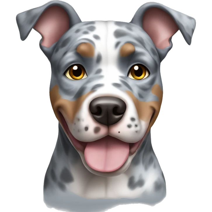 Blue Merle pitbull emoji