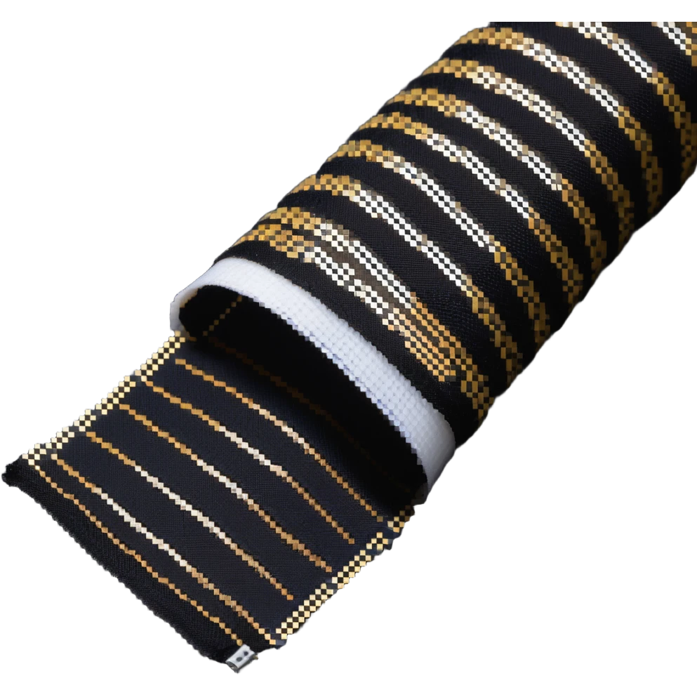 Flexible electronic sensors integrated into compression bandage for orthopedic monitoring emoji