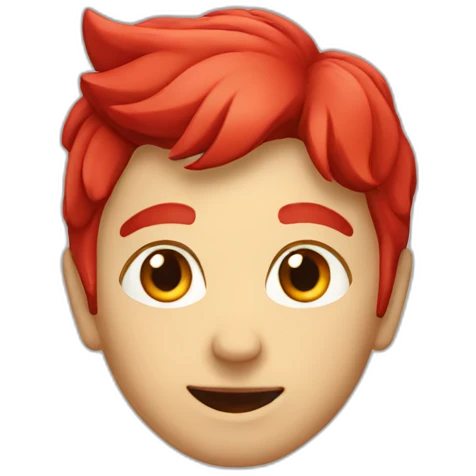 Expanding red hear emoji