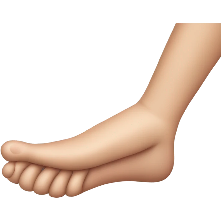 A hand holding a slipper emoji