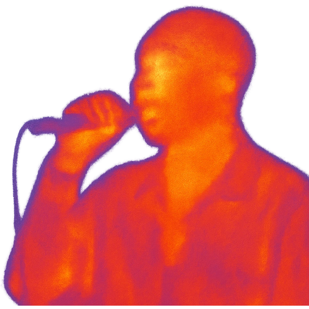 2Pac rapper holding a microphone emoji