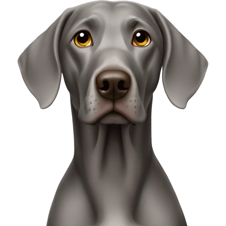 Weimaraner emoji