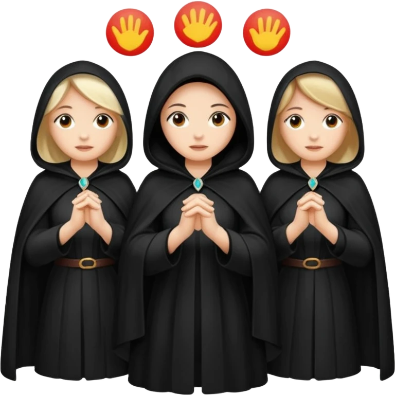 4 MUJERES BRUJAS TODAS POR LUCHO emoji