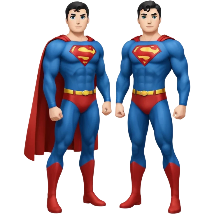 Superman full body emoji emoji