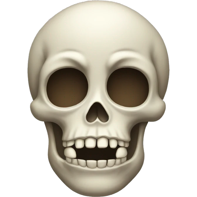 skull sad emoji