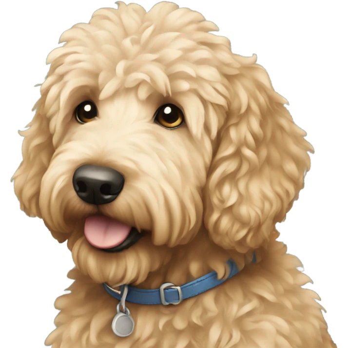 goldendoodle  emoji