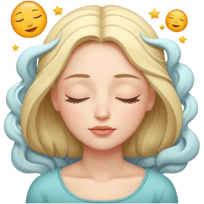 mujer soñando emoji