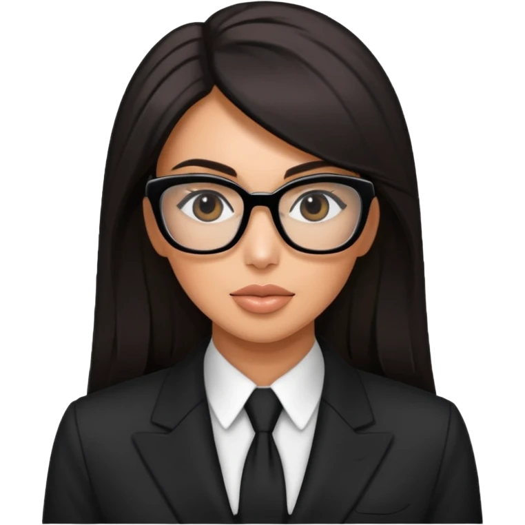 kim kardashian as a lawyer emoji