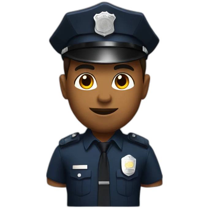 me as a police officer emoji