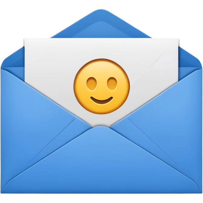 envelope with the word RCH on it to use in a business setting emoji