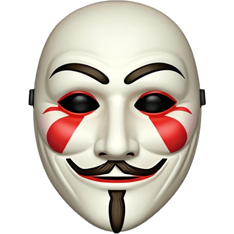 Guy fawkes mask emoji emoji