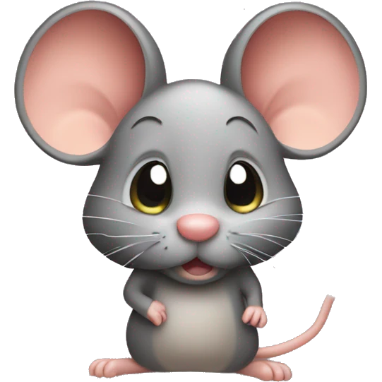 A little mouse who is smelly  emoji