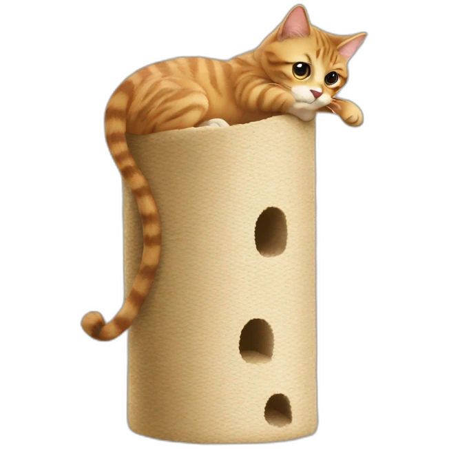 Scratching post emoji