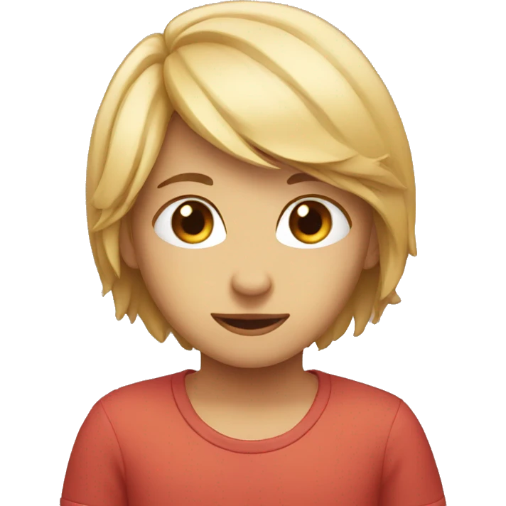 Shy emoji