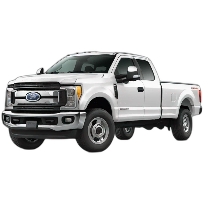 Caminhonete F250 turbinada emoji