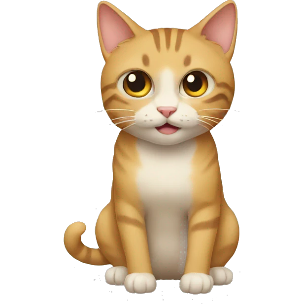 Mewging emoji
