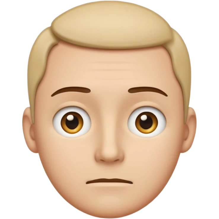 1. Overthinking
Minimalist flat emoji face, hand on chin simplified for small size, eyes looking sideways, subtle worried expression, thin 2px outline, rounded corners, soft flat colors, modern mobile UI style, centered, 1:1 ratio, high-resolution, transparent background emoji