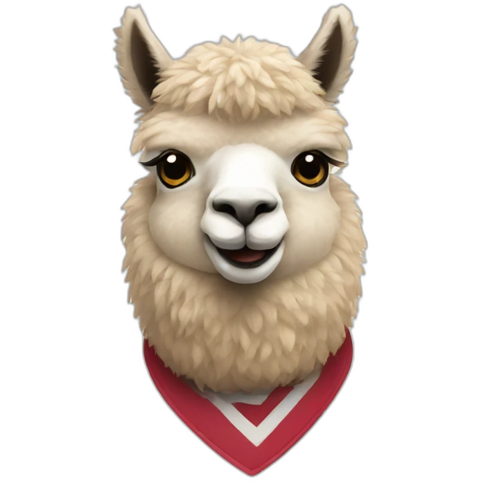alpaca rugby emoji