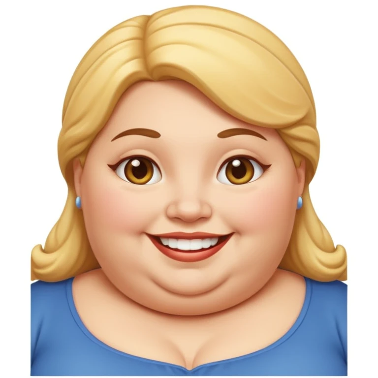 Super fat lady  emoji