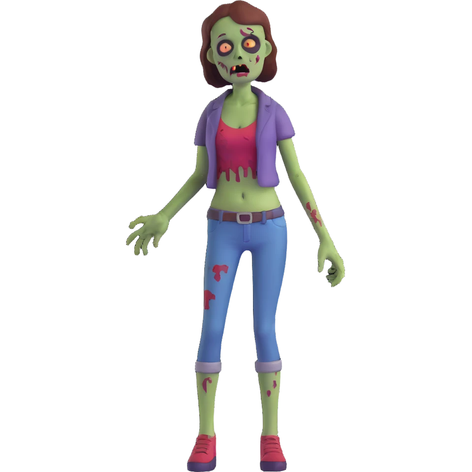 zombie female emoji