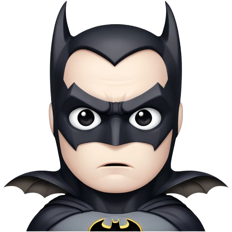Batman in love emoji