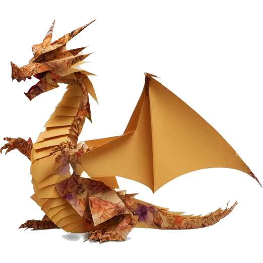 Charred flaming Beige Origami dragon made of newspapers on fire letters on fire burnt paper surrounded by fairy lights swirls covered in dried flowers bokeh floral flowers fire flames emoji