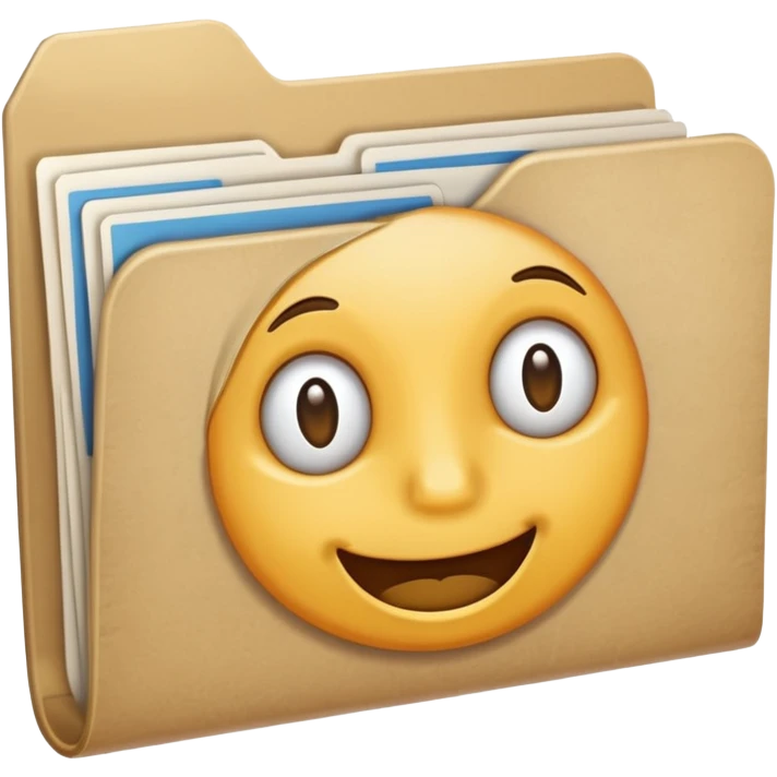 office real folder emoji