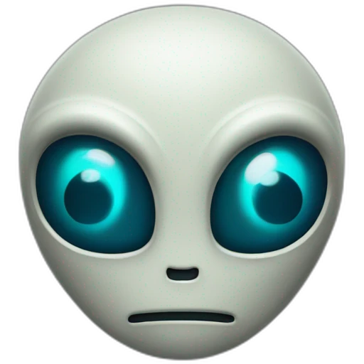 Alien QR code emoji