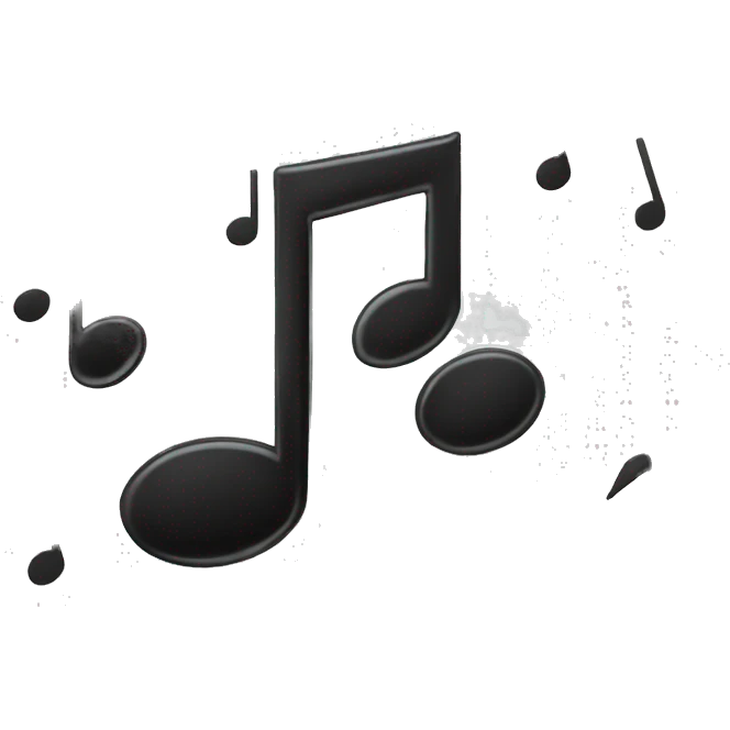 MUSICAL NOTES emoji