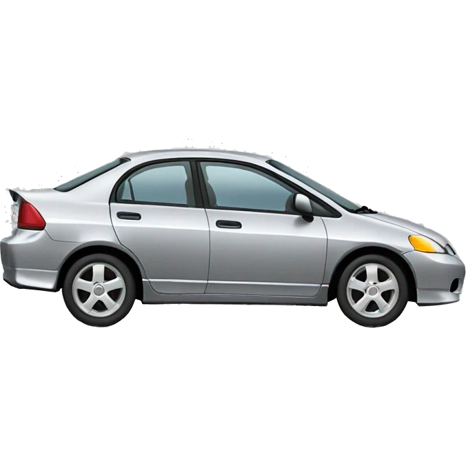 2004 silver honda civic  emoji