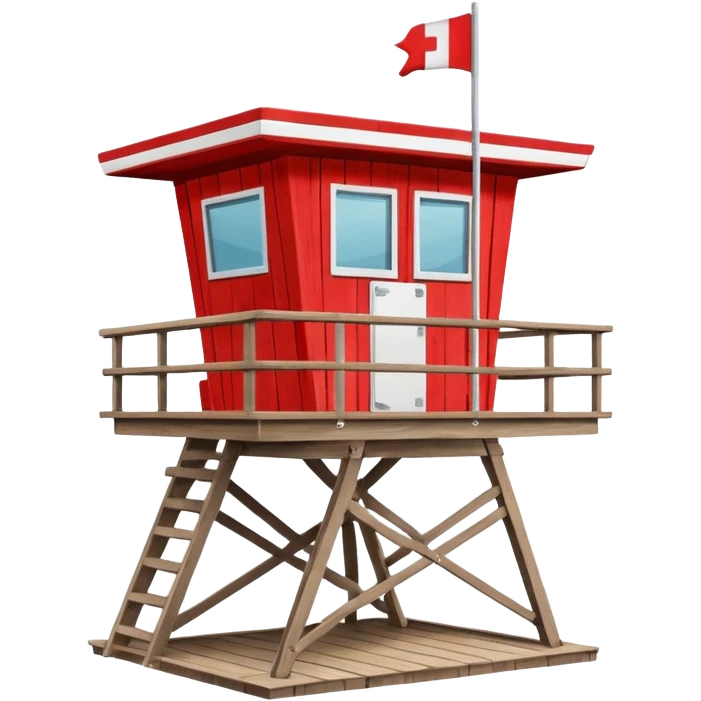 lifeguard station emoji