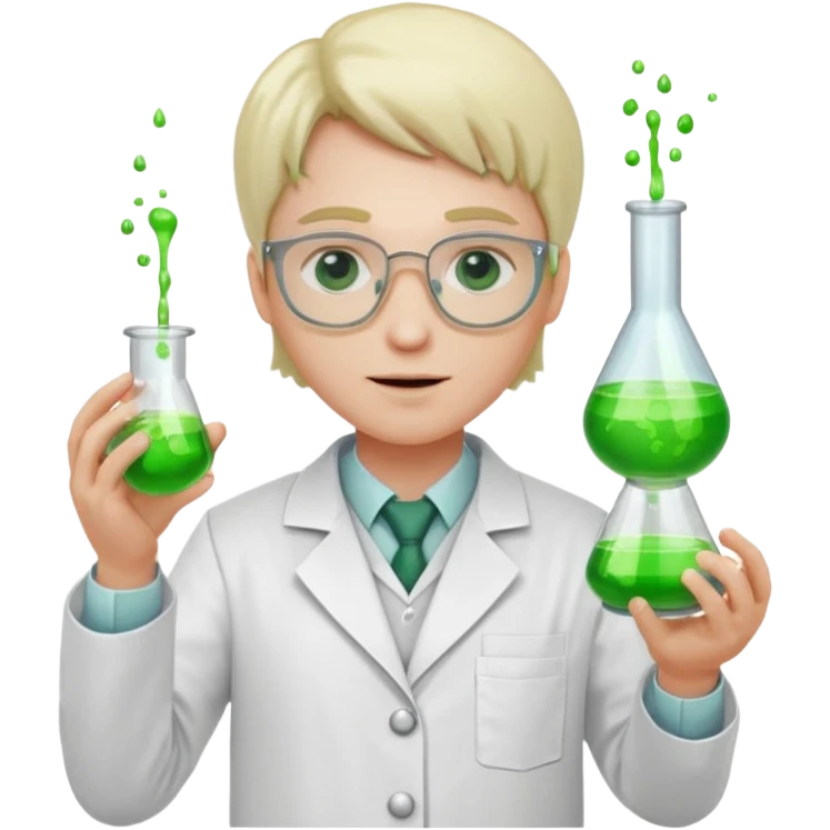 Quantum chemist emoji