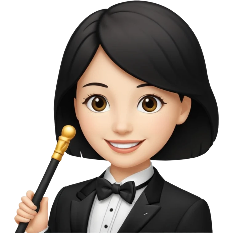 Female music conductor emoji emoji