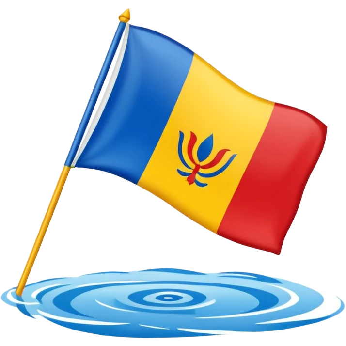 Fait le drapeau de la Guadeloupe  emoji