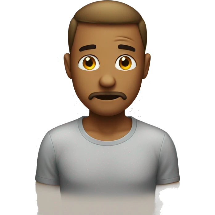 Embarrassed emoji emoji