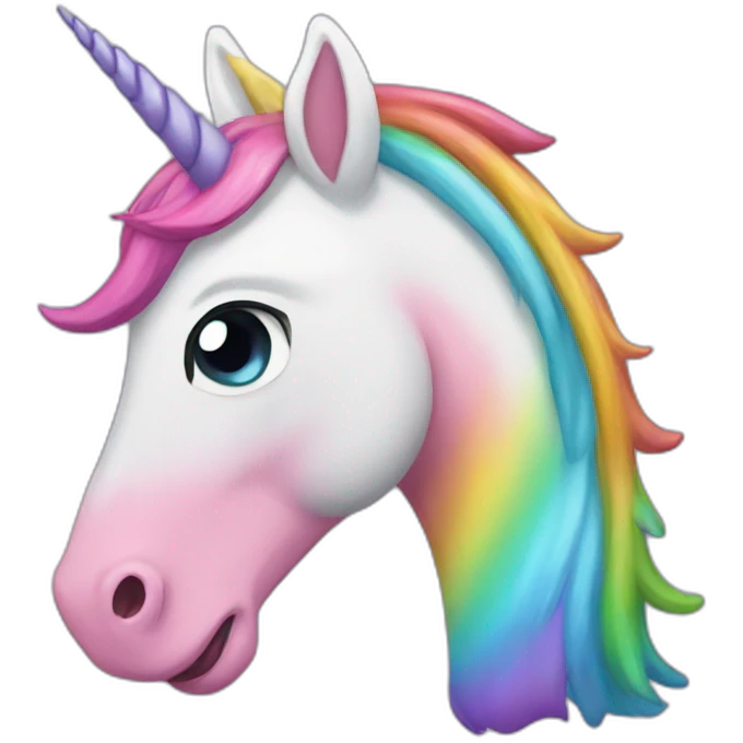 unicorn burps rainbow  emoji
