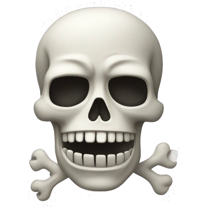 Chill bones emoji