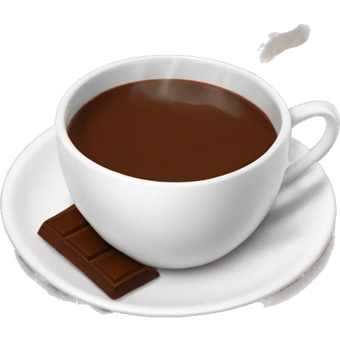 Tasse chocolat chaud emoji