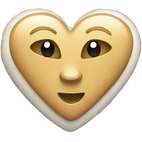 heart with leopard print emoji