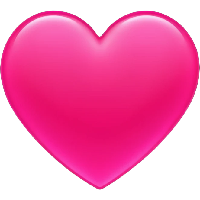 love heart neon cyberpunk emoji