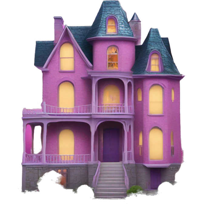 Barbie’s 6 story tall haunted dream house emoji