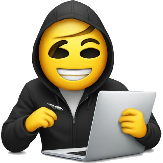hacker editing emoji