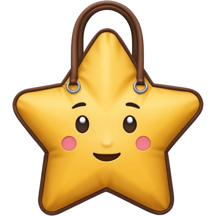 star shaped bag emoji